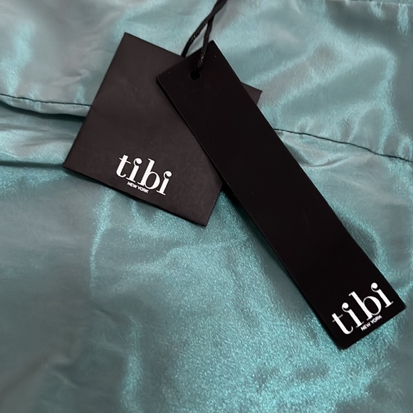 Tibi alexa square neck taffeta top size 4 - Picture 3 of 4